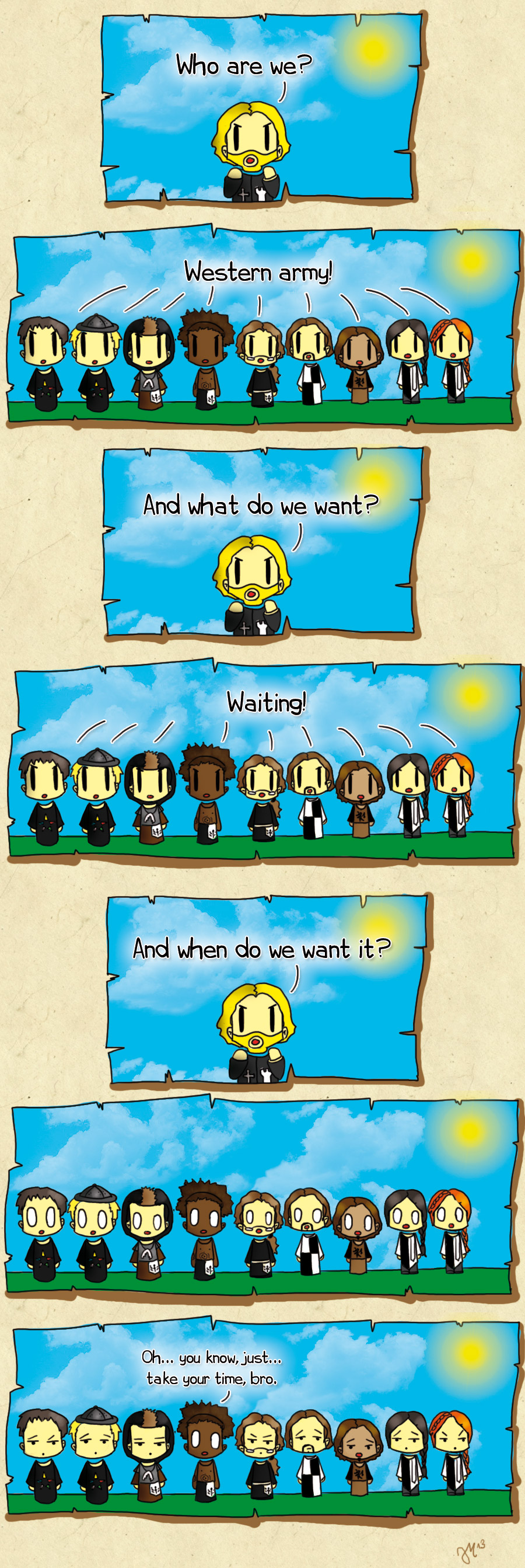 Wait for it…